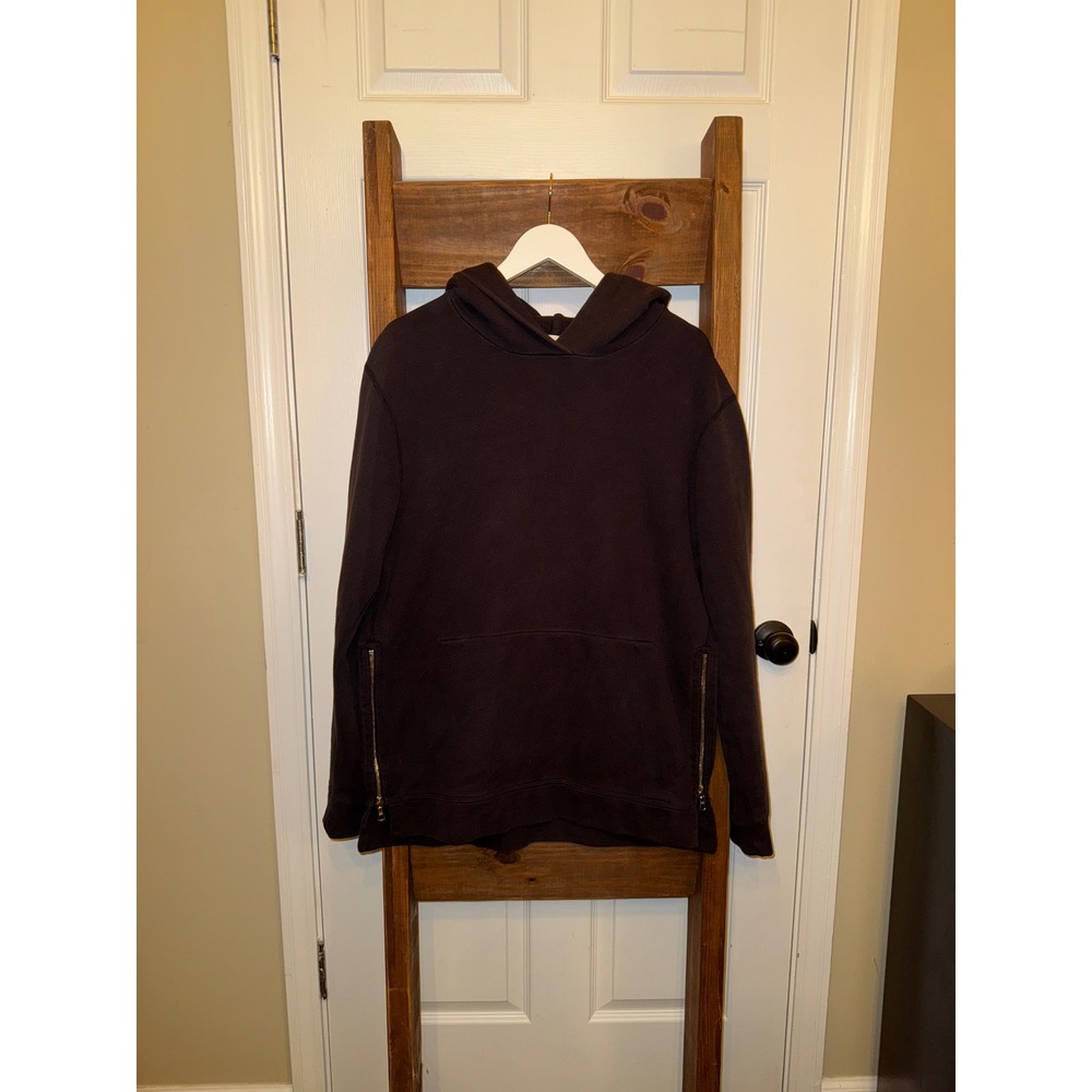John Elliott Zip Side Hoodie Sweatshirt Men's Size 4 US‎ XL